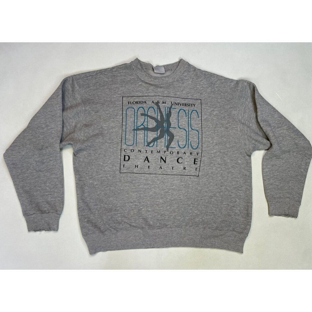 VTG Florida A&M University Contemporary Dance Theatre Sweatshirt Women XL 90s